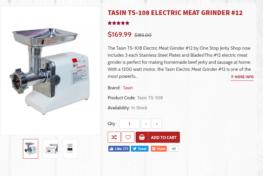 Best meat grinder for raw cat food