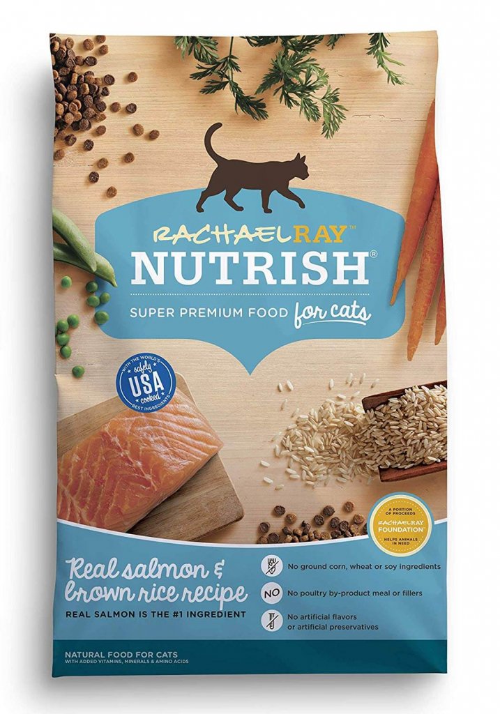 Rachael Ray Nutrish Cat Food vegetable content