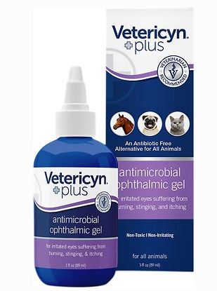 Vetericyn Plus antimicrobial gel for eye infection