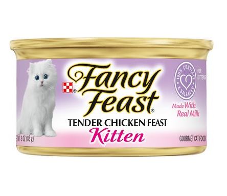 Fancy Feast Kitten food Chewy link.