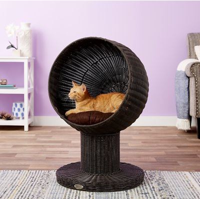Refine feline kitty ball bed furniture